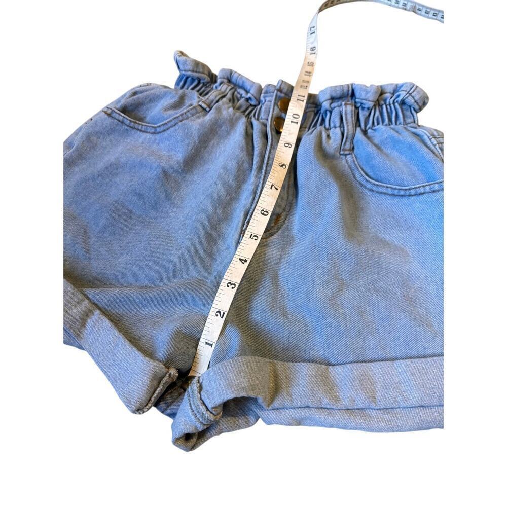 Princess Polly High Waisted Cinch Waist Denim Shorts Women's size 2 - Picture 9 of 9